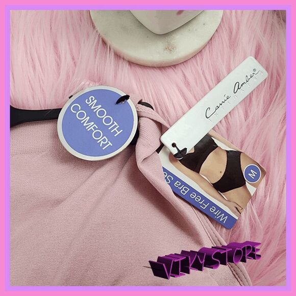 💖 NWT Carrie Amber Intimates Bra Set Wire-Free Medium 💖 - Picture 4 of 6